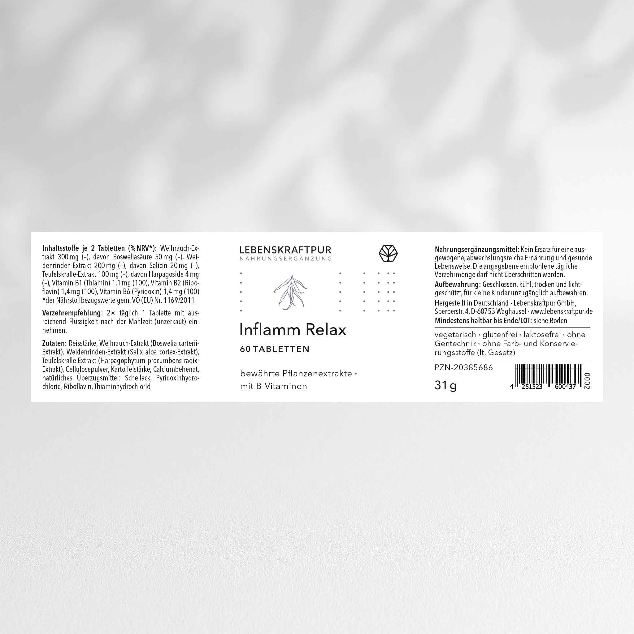 Inflamm Relax Tabletten