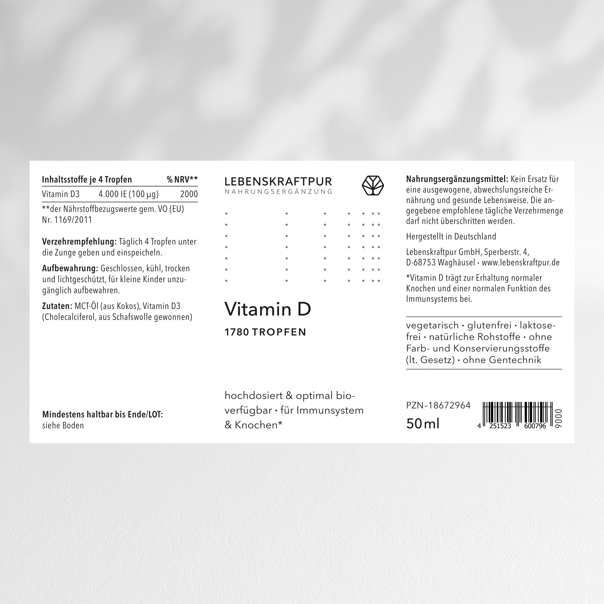 Vitamin D Tropfen