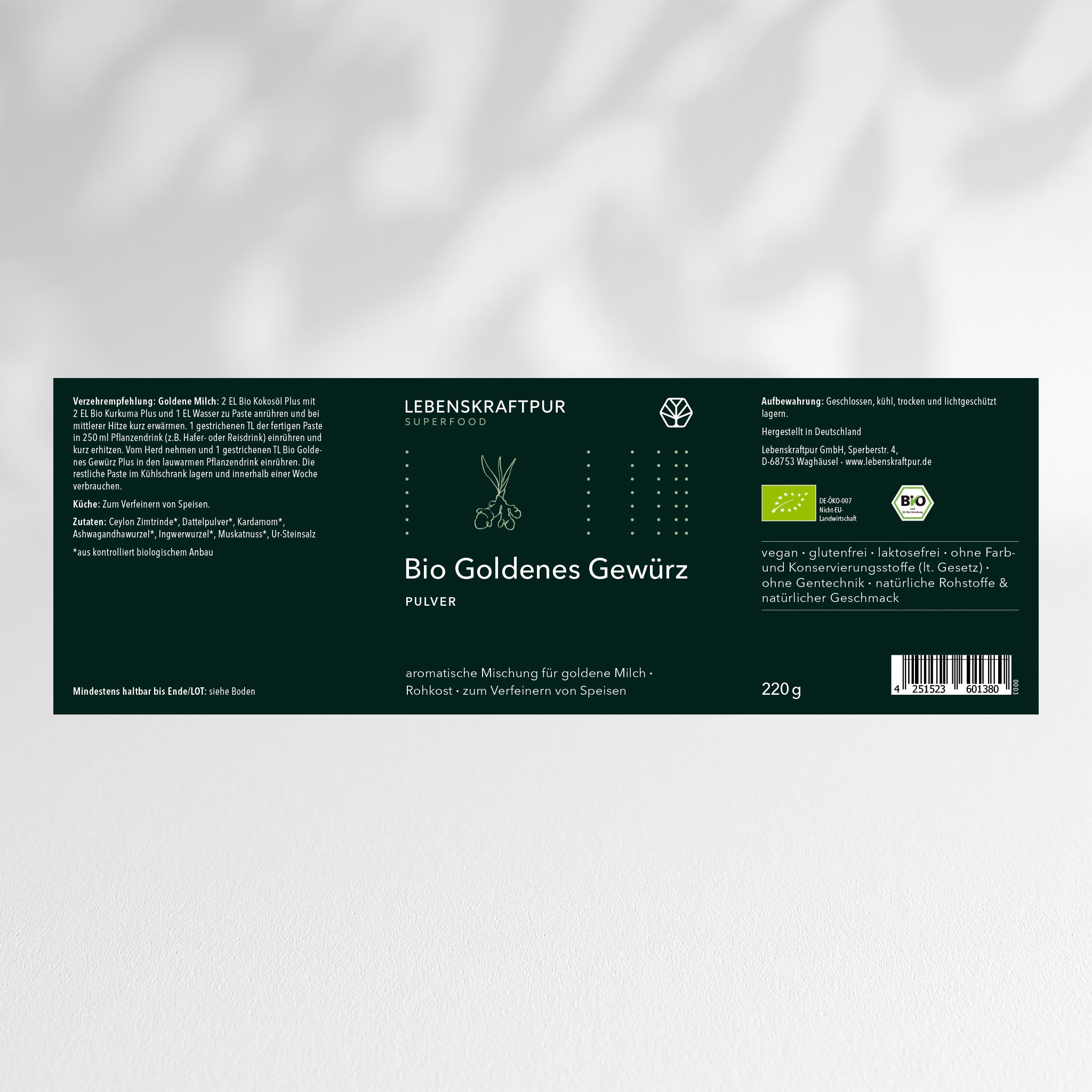 Bio Goldene Milch Plus