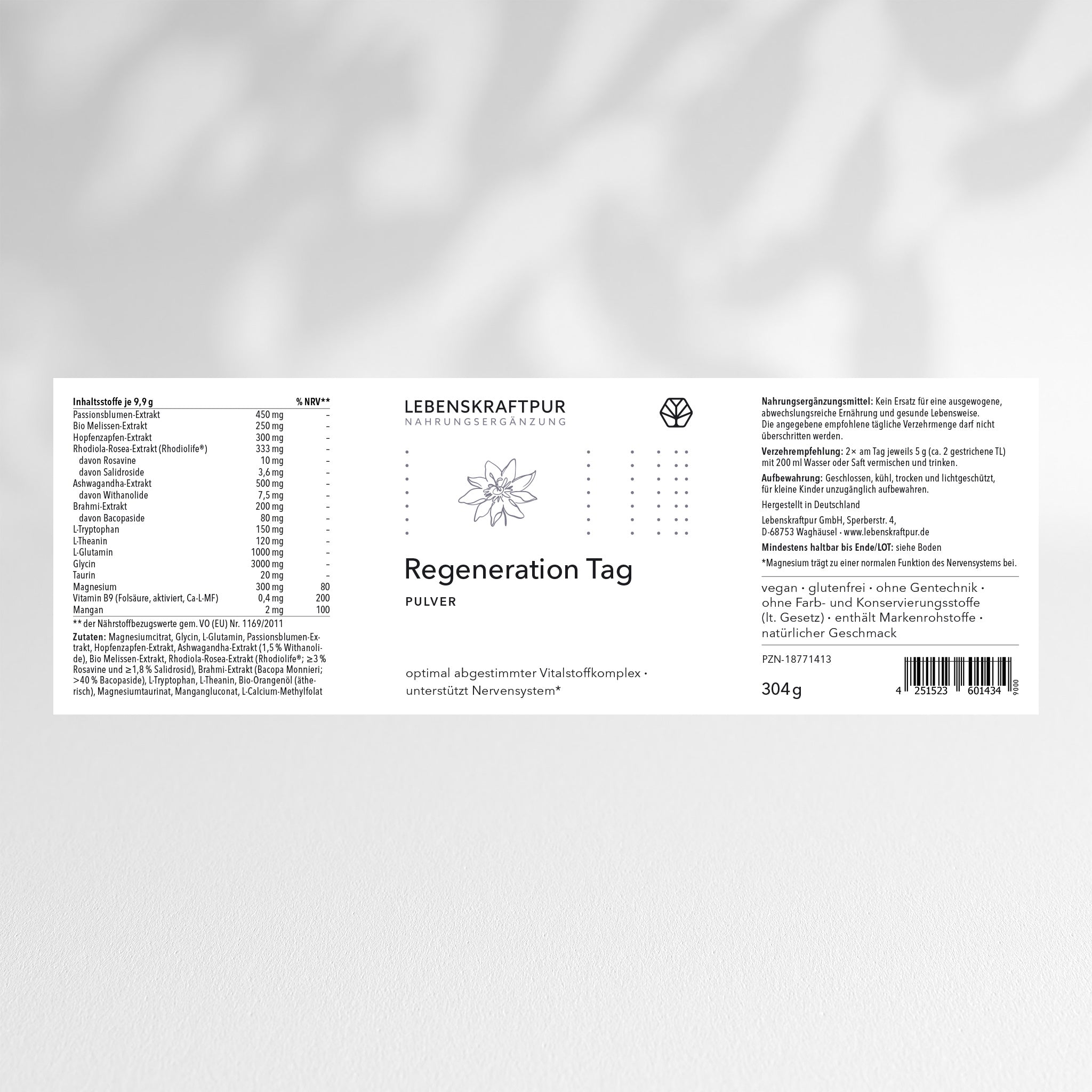 Regeneration Tag Pulver