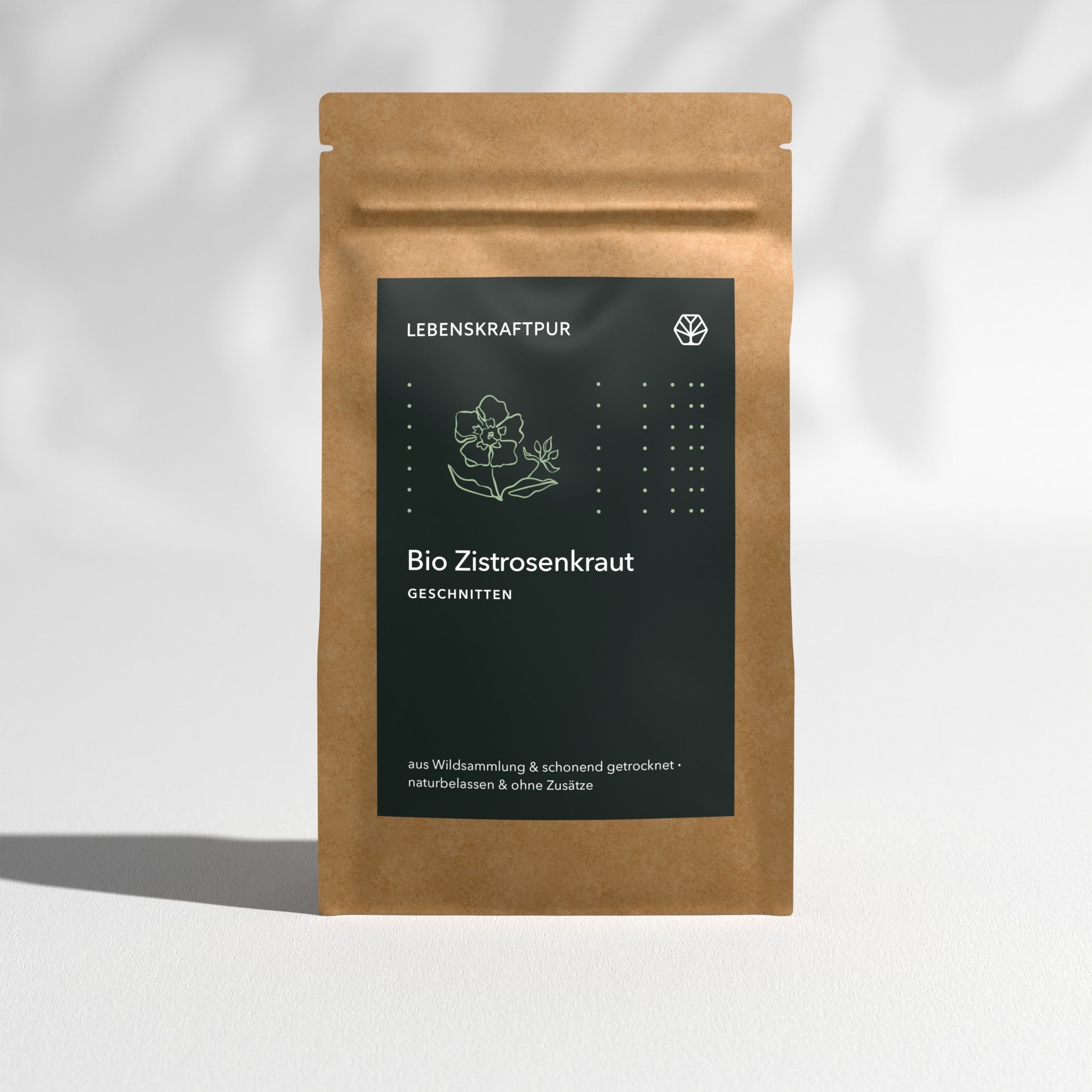 Bio Zistrosenkraut Geschnitten