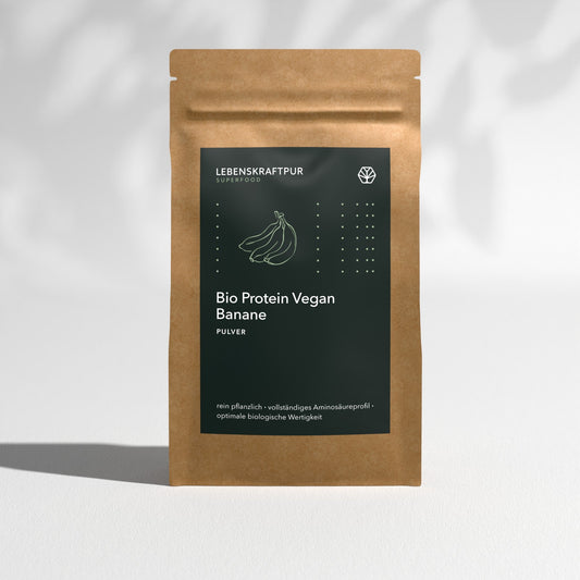 Bio Protein Vegan Banane Pulver