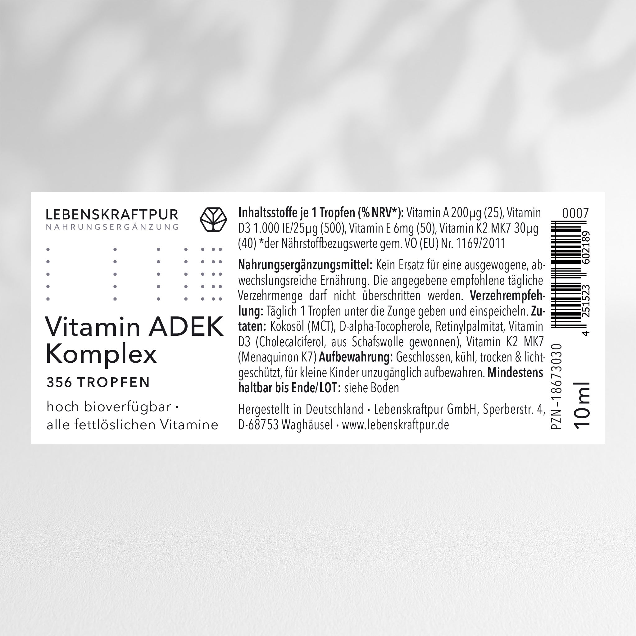Vitamin ADEK Komplex Tropfen