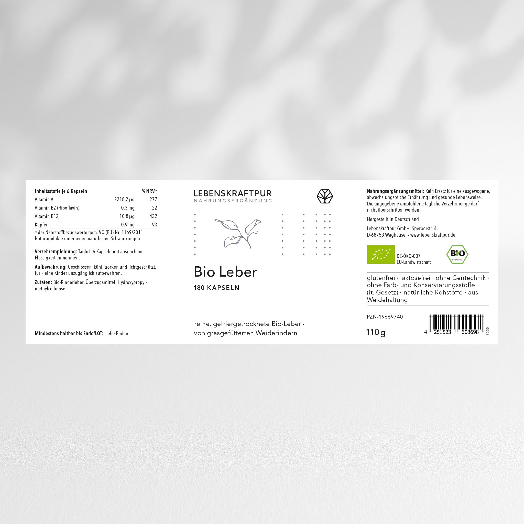 Bio Leber Kapseln