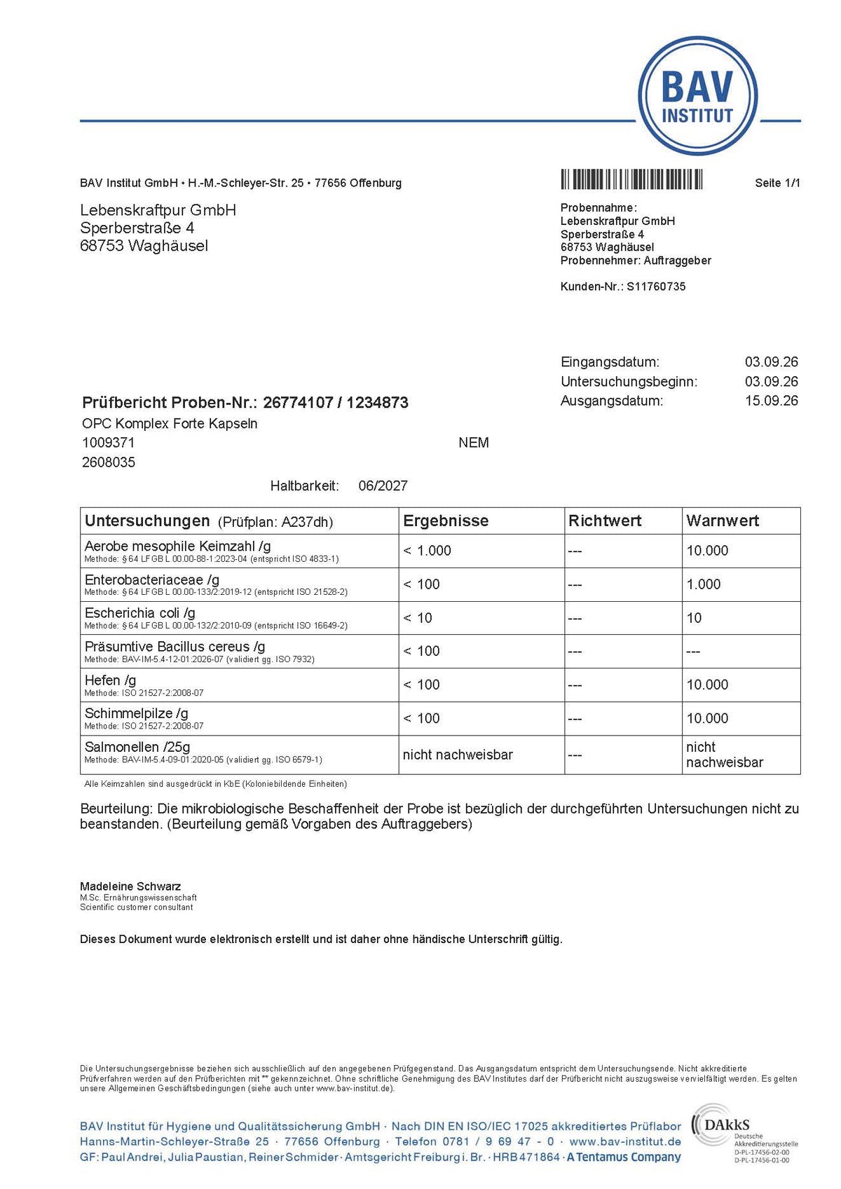 OPC Komplex Forte Kapseln
