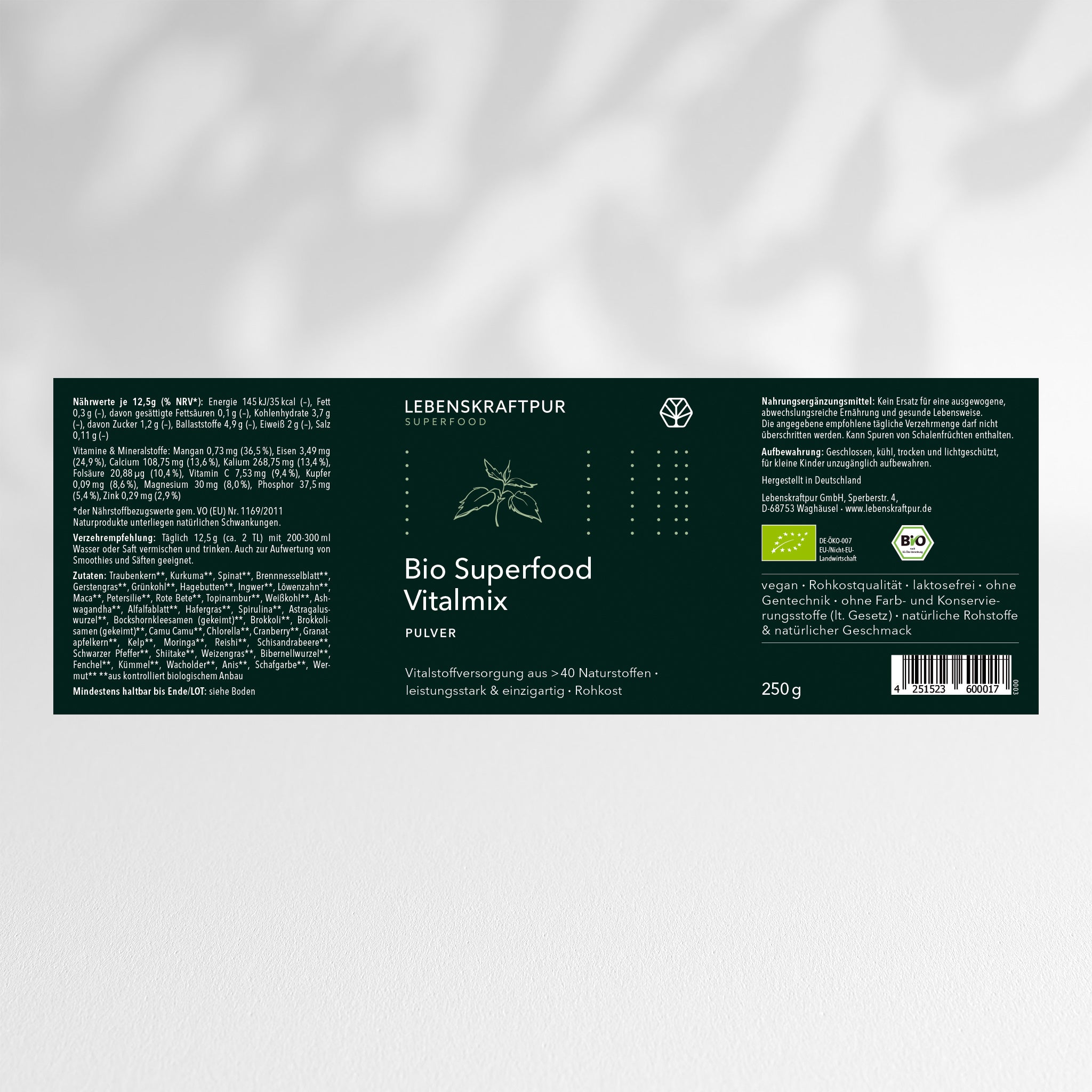 Bio Superfood Vitalmix Pulver