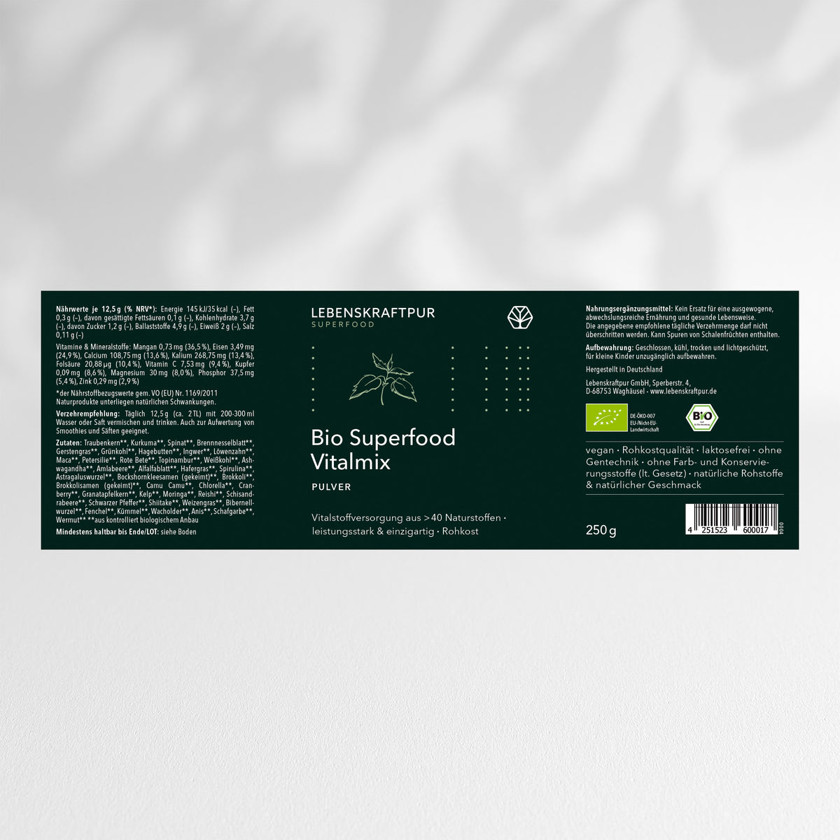 Bio Superfood Vitalmix Pulver