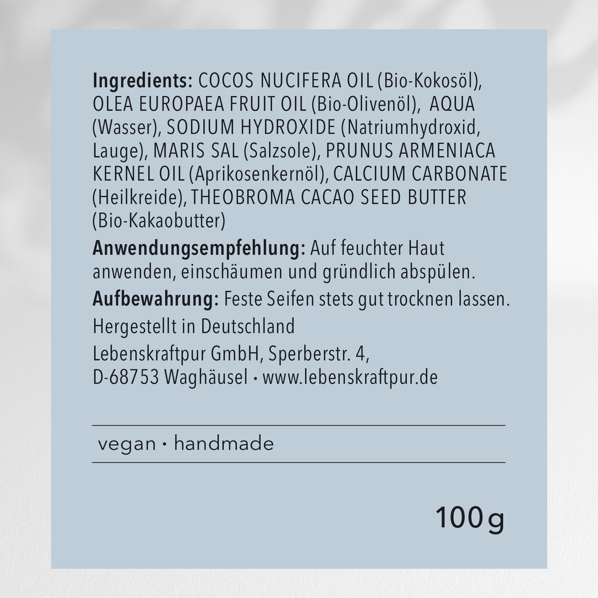 Duschseife Natur