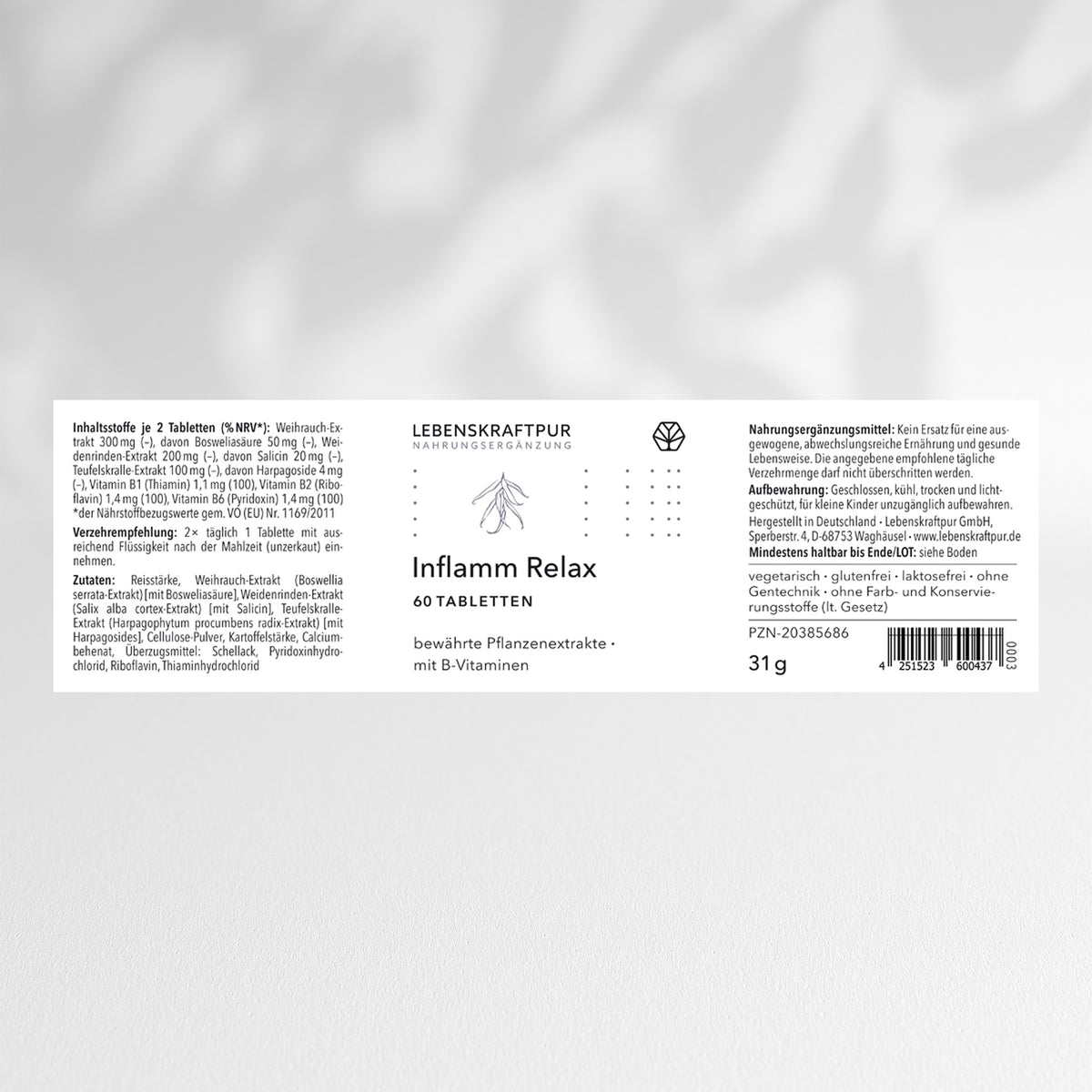 Inflamm Relax Tabletten