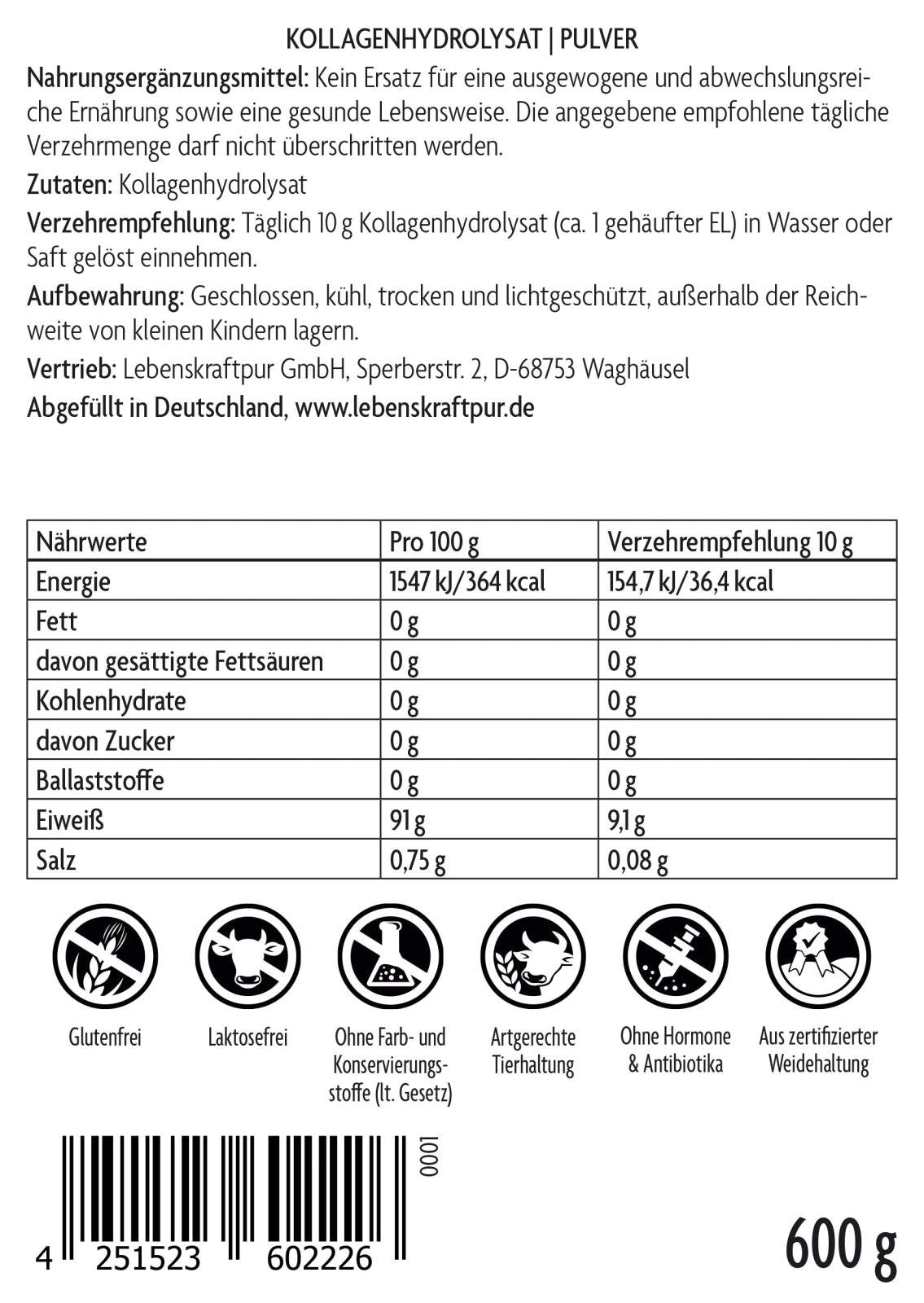 Produktbild L-Tryptophan Kapseln