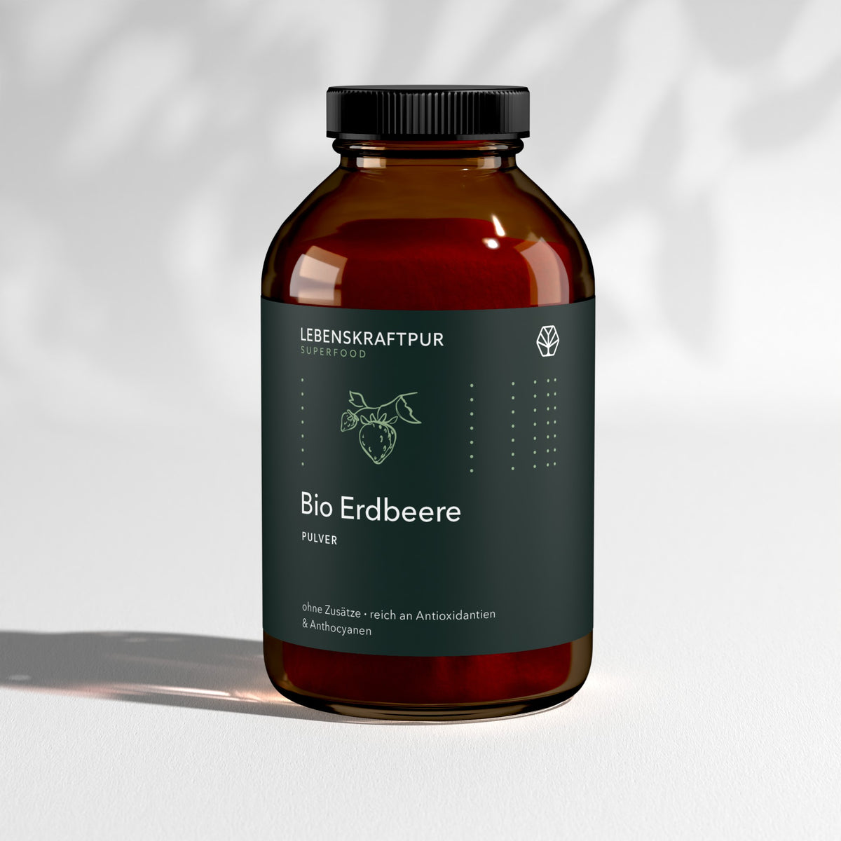 Bio Erdbeere Pulver